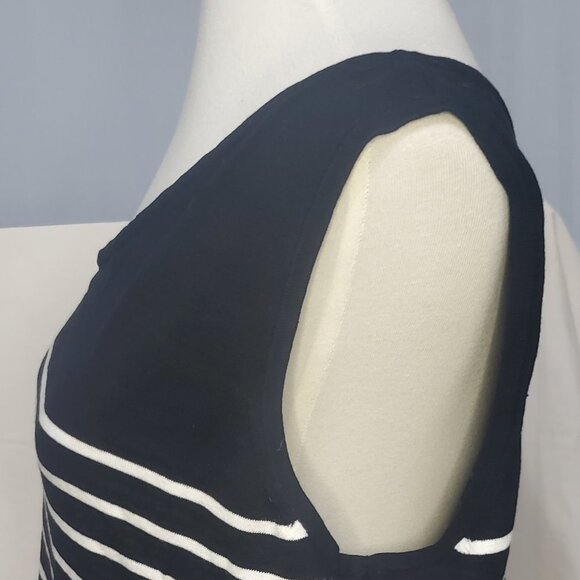 NWT Black and White August Silk One Shoulder Top Size XL - Picture 2 of 7